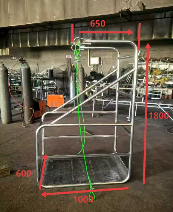 桥梁边梁施工挂笼：安全高效的高空作业解决方案